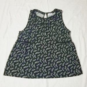 Old Navy black and white tank EUC